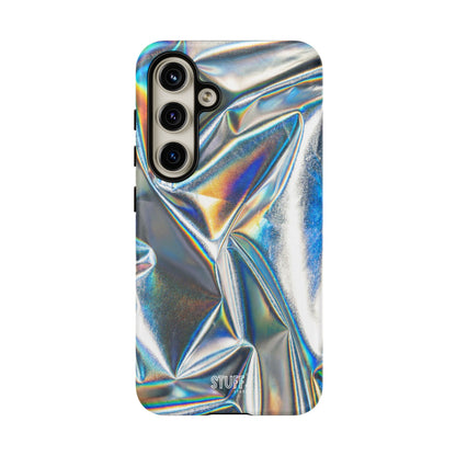 Metallic Case | Coque résistante double protection anti-choc - Effet Métallique