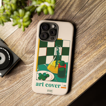 Olio d'Amore Case | Coque résistante double protection avec Design artistique Rétro
