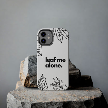 Leaf Me Case | Coque résistante double protection avec design minimaliste