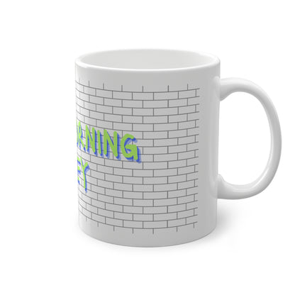 Good Morning Cup | Mug en céramique style graffiti – 330ml