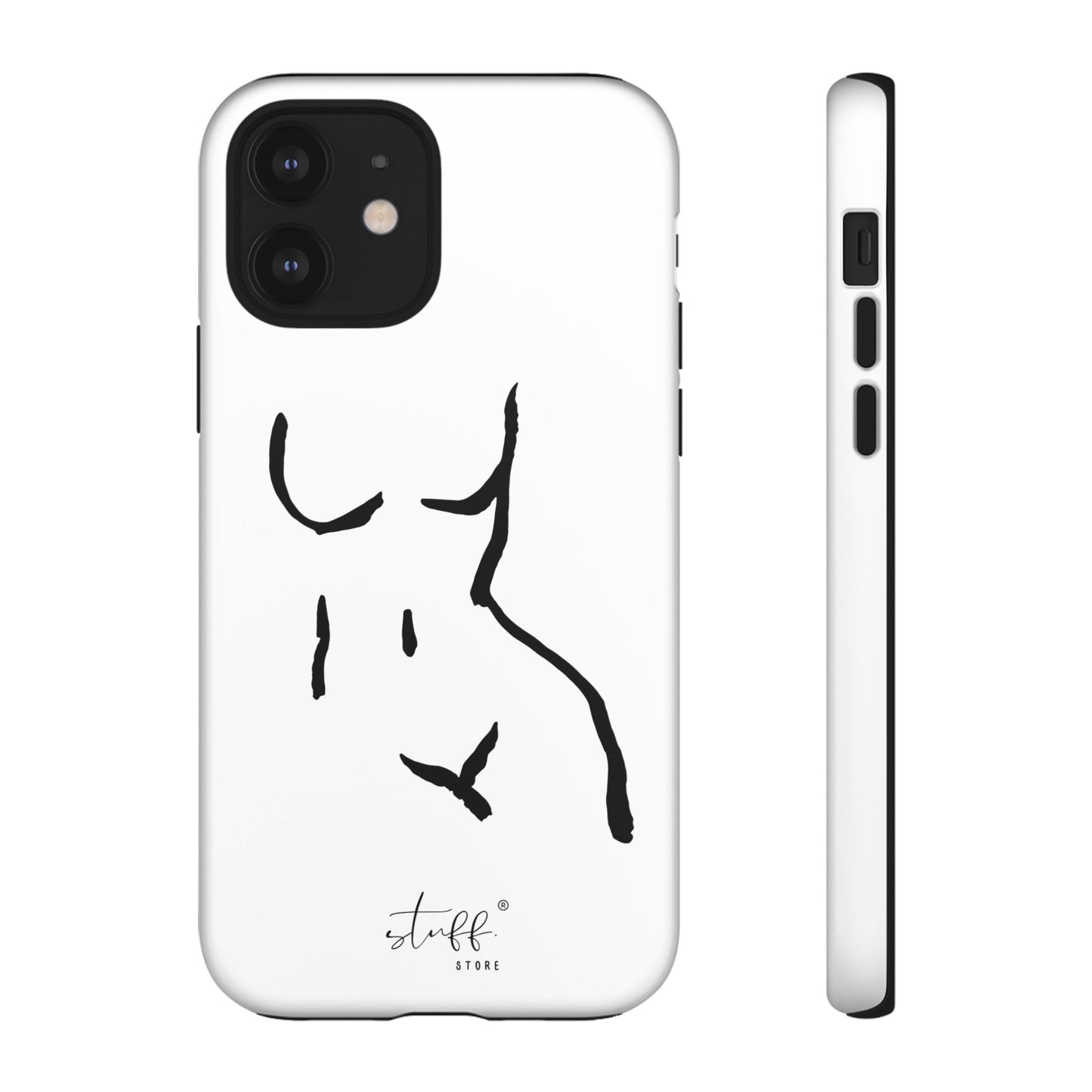 The Curve Case | Resistant double protection shell with Minimalist Design by Women