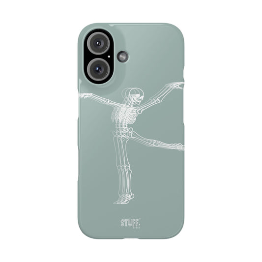 Bone-a-Rina | Coque slim durable et anti-chocs avec Design de Squelette Ballerine