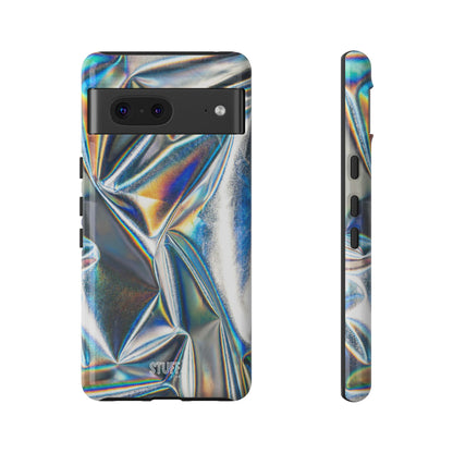 Metallic Case | Coque résistante double protection anti-choc - Effet Métallique