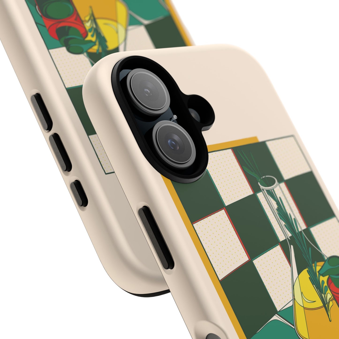 Olio d'Amore Case | Coque résistante double protection avec Design artistique Rétro