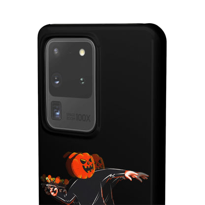 Pumpksy | Coque snap légère et résistante inspiration Banksy – Noir