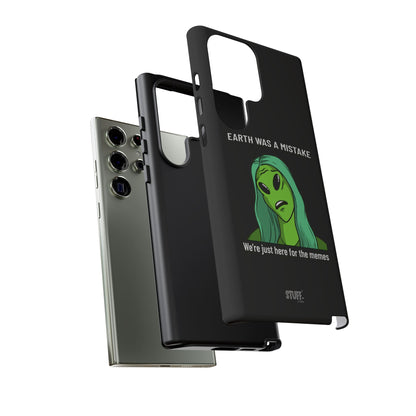 Meme Liking Alien Case | Coque résistante double protection pour les amateurs de Pop Culture