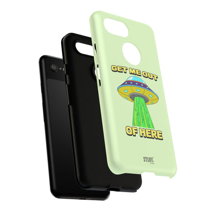 Get Me Out of Here | Coque résistante anti-choc — Vert Menthe