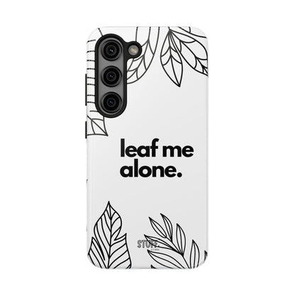 Leaf Me Case | Coque résistante double protection avec design minimaliste