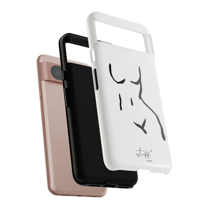 The Curve Case | Resistant double protection shell with Minimalist Design by Women