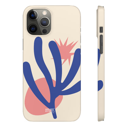 Botanica Case | Coque snap légère et résistante avec Design Floral inspiration Matisse