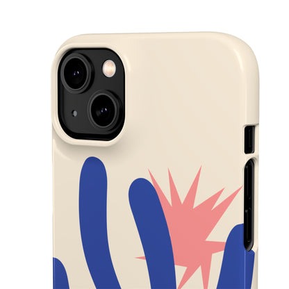 Botanica Case | Coque snap légère et résistante avec Design Floral inspiration Matisse