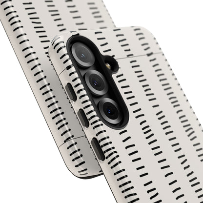 Striped Case | Coque résistante double protection antichoc - Design Minimaliste