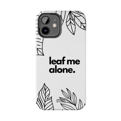 Leaf Me Case | Coque résistante double protection avec design minimaliste