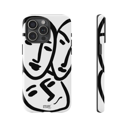 Les Trois Visages | Coque résistante double protection — inspiration Matisse