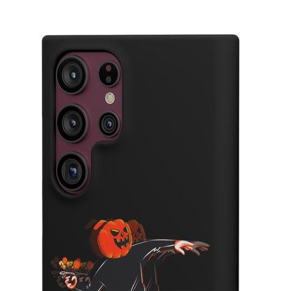 Pumpksy | Coque snap légère et résistante inspiration Banksy – Noir