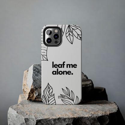 Leaf Me Case | Coque résistante double protection avec design minimaliste