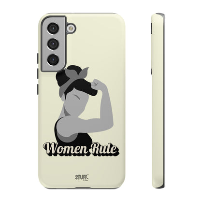 Women Rule Case | Coque résistante double protection avec Design Féministe inspirant