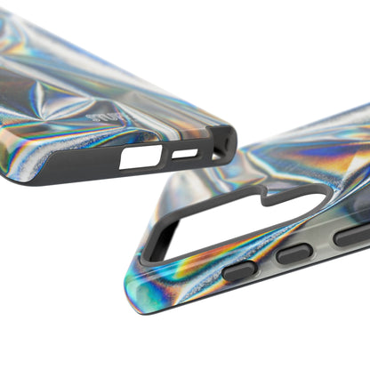 Metallic Case | Coque résistante double protection anti-choc - Effet Métallique