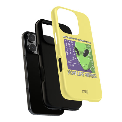 Confused Alien Case | Coque résistante Dual Protect anti-choc