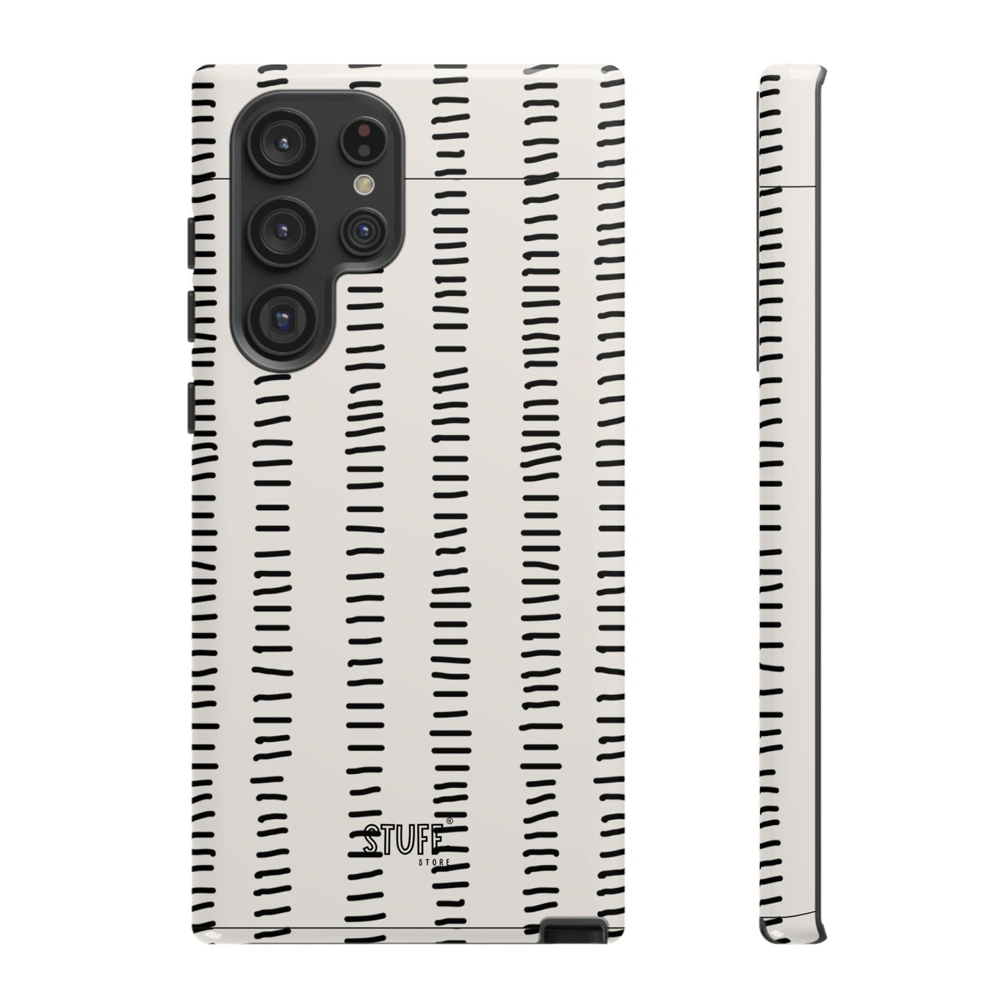Striped Case | Coque résistante double protection antichoc - Design Minimaliste
