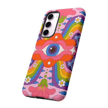 Psych Case | Coque résistante double protection avec Design Psychédélique coloré