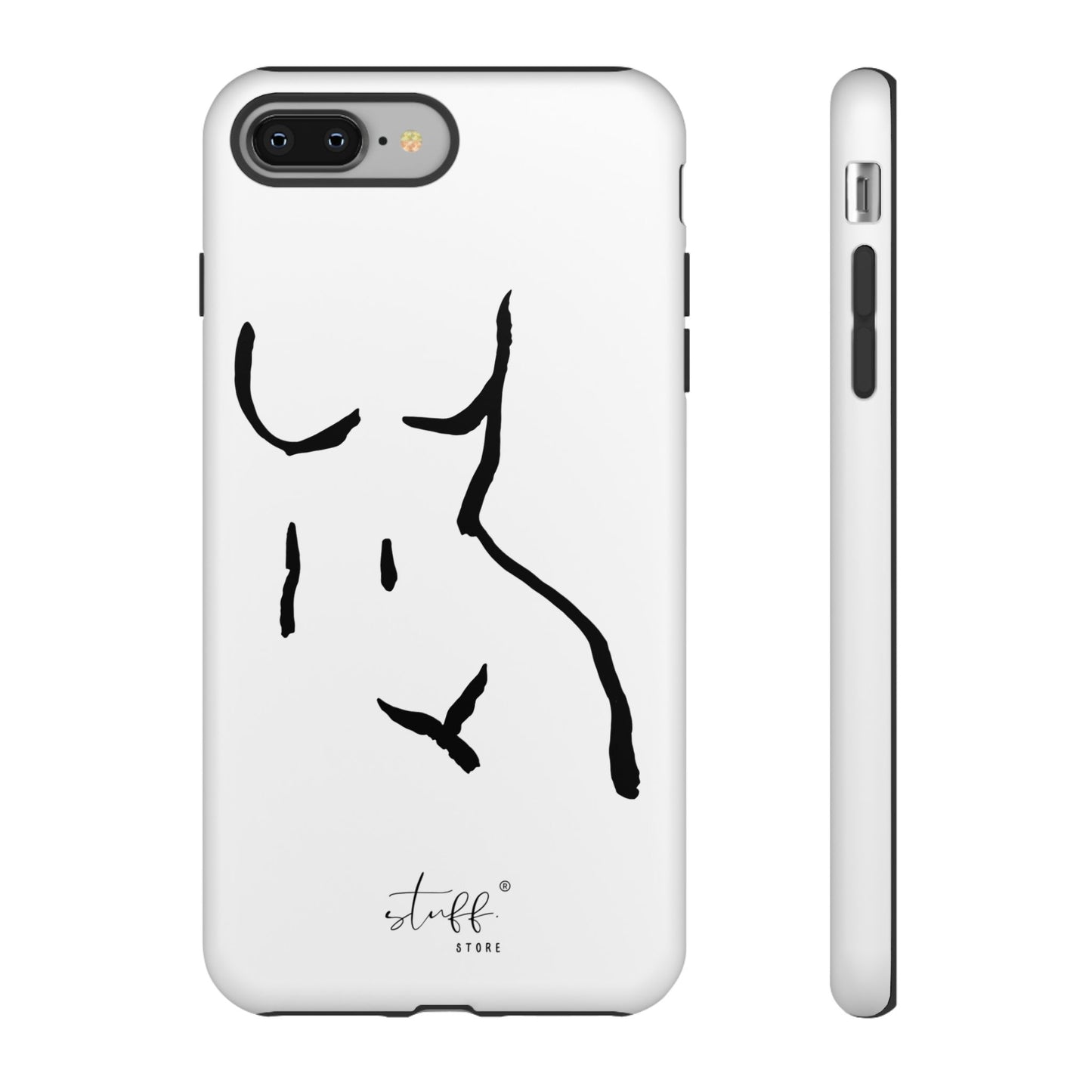 The Curve Case | Resistant double protection shell with Minimalist Design by Women