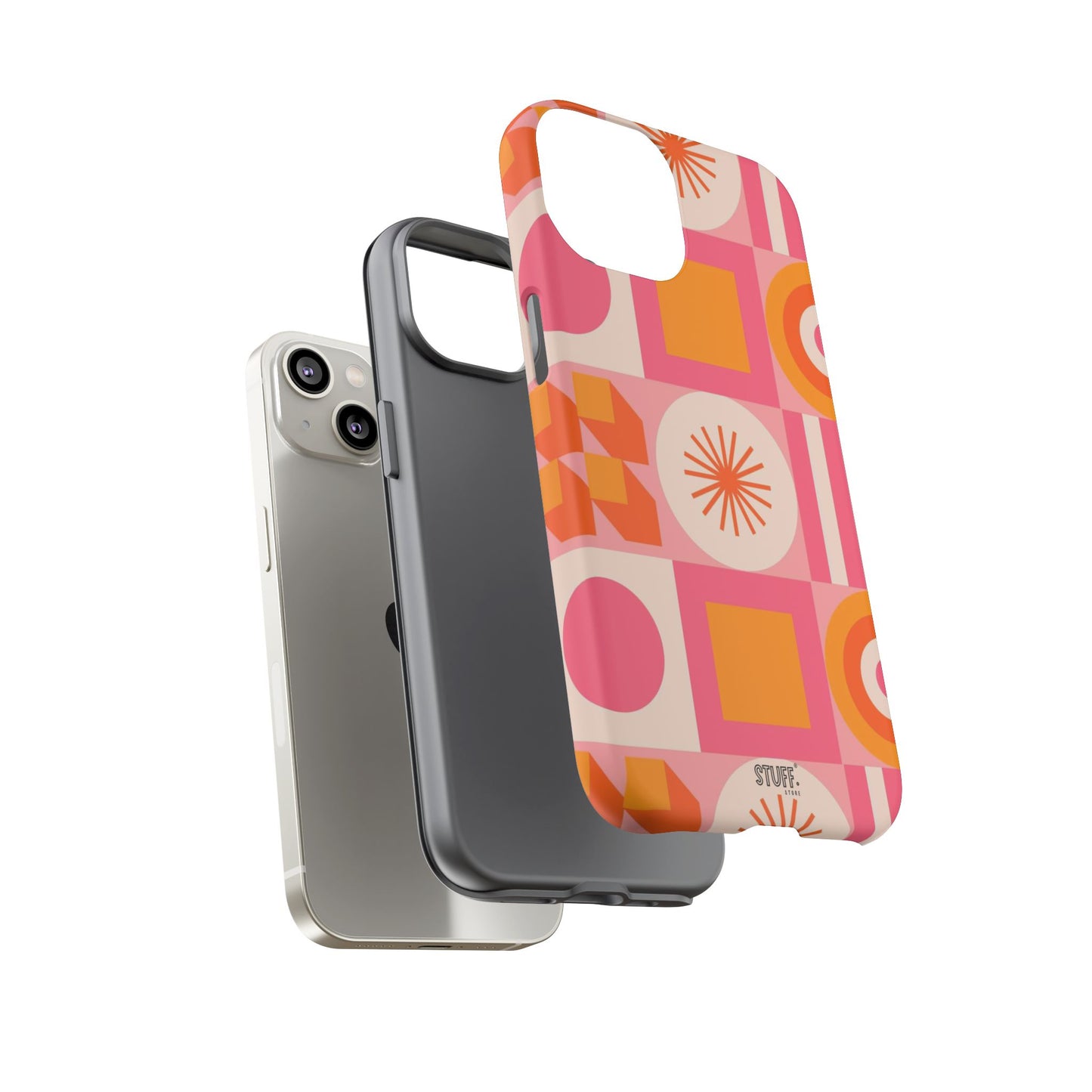 Stella Case | Coque résistante double protection avec Design coloré Rétro