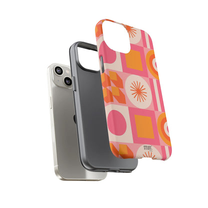 Stella Case | Coque résistante double protection avec Design coloré Rétro