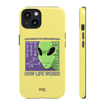 Confused Alien Case | Coque résistante Dual Protect anti-choc