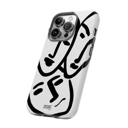 Les Trois Visages | Coque résistante double protection — inspiration Matisse