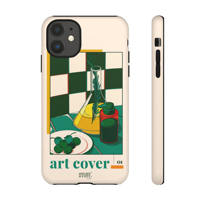 Olio d'Amore Case | Coque résistante double protection avec Design artistique Rétro