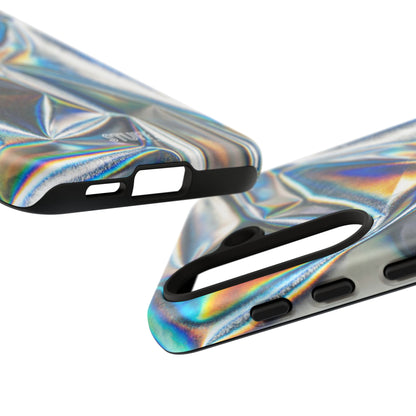 Metallic Case | Coque résistante double protection anti-choc - Effet Métallique