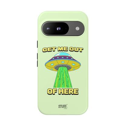 Get Me Out of Here | Coque résistante anti-choc — Vert Menthe