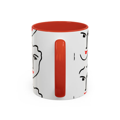 Nadia Cup | Mug bicolore inspiration Matisse – 330ml