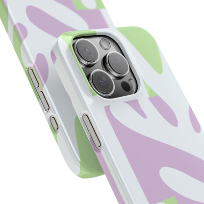 Natura Case | Coque snap légère et résistante avec Design Floral inspiration Matisse