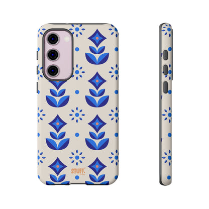 Floral Case | Coque résistante double protection avec Design Fleuri