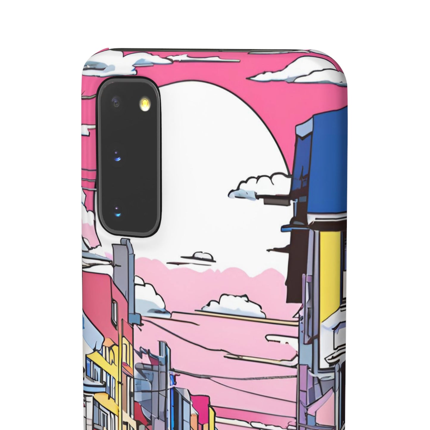 Pop Art Sunset | Coque snap légère et résistante inspiration Lichtenstein