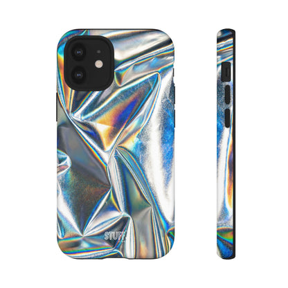 Metallic Case | Coque résistante double protection anti-choc - Effet Métallique
