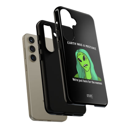 Meme Liking Alien Case | Coque résistante double protection pour les amateurs de Pop Culture