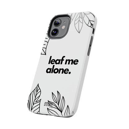 Leaf Me Case | Coque résistante double protection avec design minimaliste