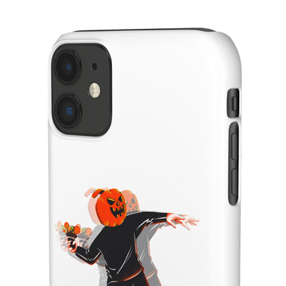 Pumpksy | Coque snap légère et résistante inspiration Banksy – Blanc
