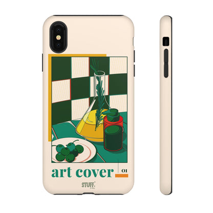 Olio d'Amore Case | Coque résistante double protection avec Design artistique Rétro