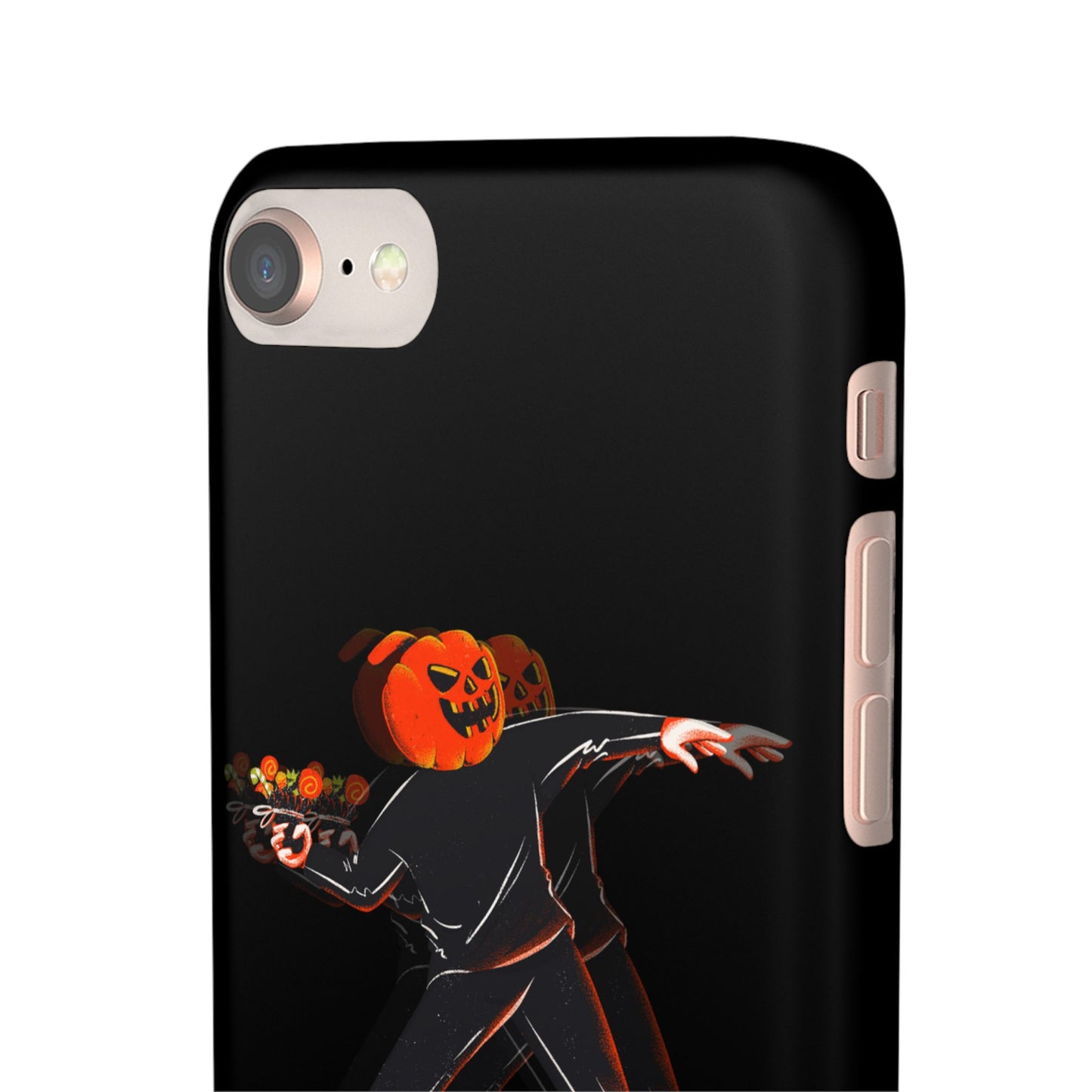 Pumpksy | Coque snap légère et résistante inspiration Banksy – Noir