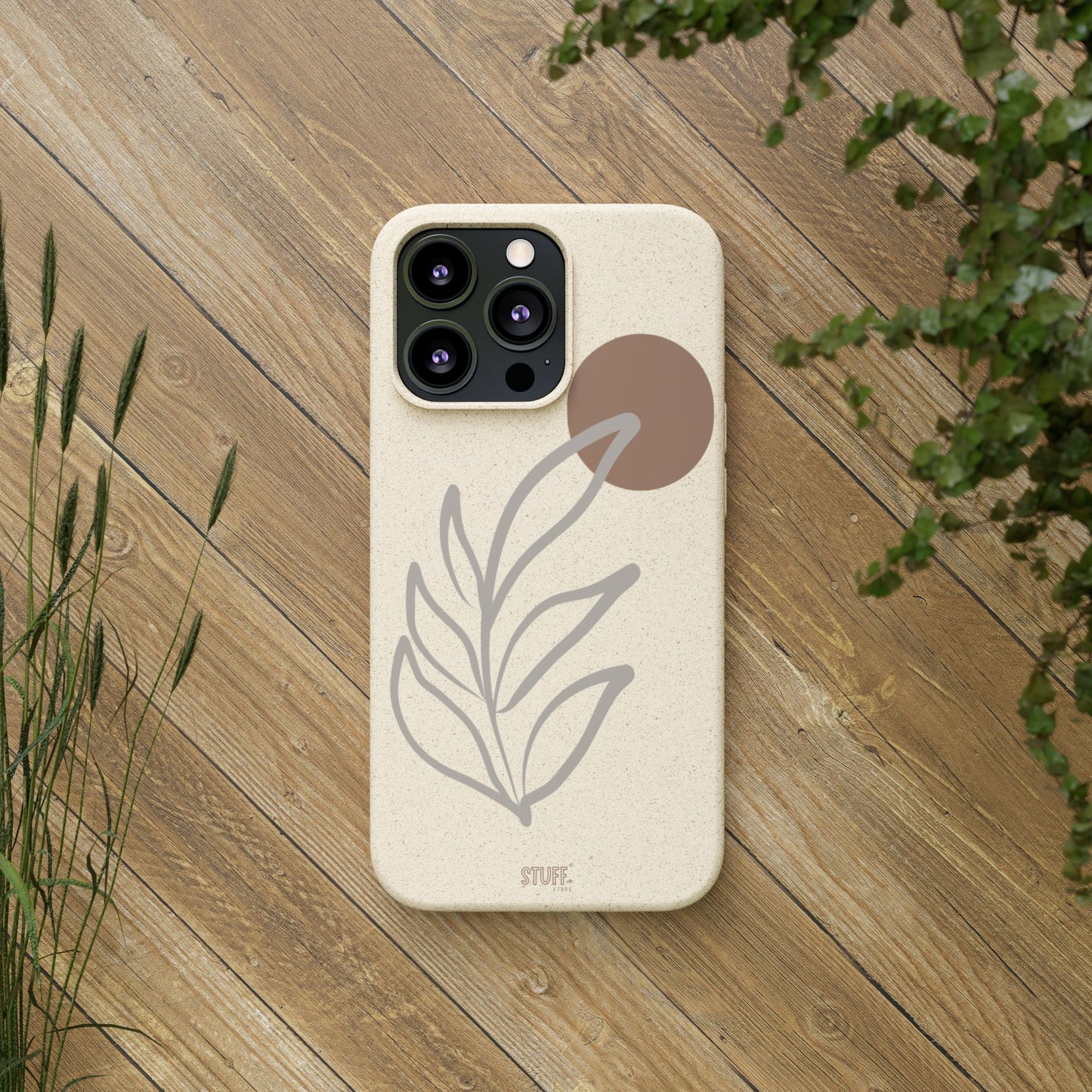 Boho Sunset | Eco-Friendly hull in Bamboo and Bioplastic with Bohemian Design - Gift wrapping available