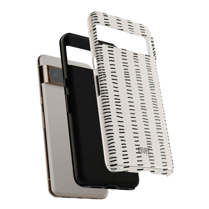 Striped Case | Coque résistante double protection antichoc - Design Minimaliste