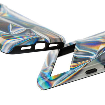 Metallic Case | Coque résistante double protection anti-choc - Effet Métallique