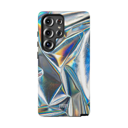 Metallic Case | Coque résistante double protection anti-choc - Effet Métallique