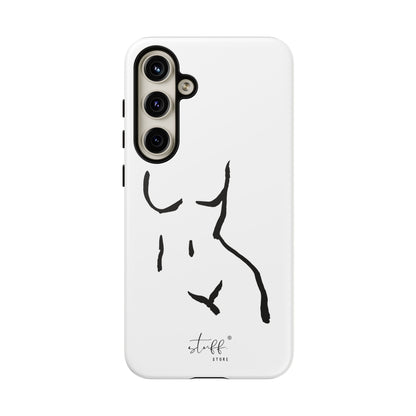 The Curve Case | Resistant double protection shell with Minimalist Design by Women