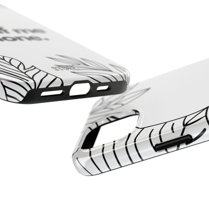 Leaf Me Case | Coque résistante double protection avec design minimaliste