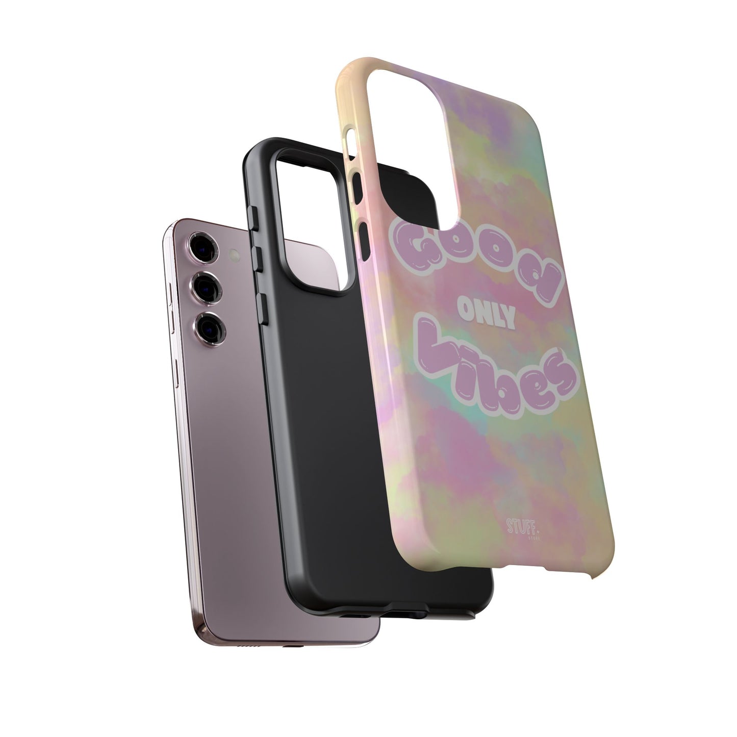 Good Vibes Only Case | Coque résistante double protection avec Design Aesthetic